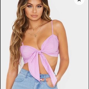 BNWT Tied crop top